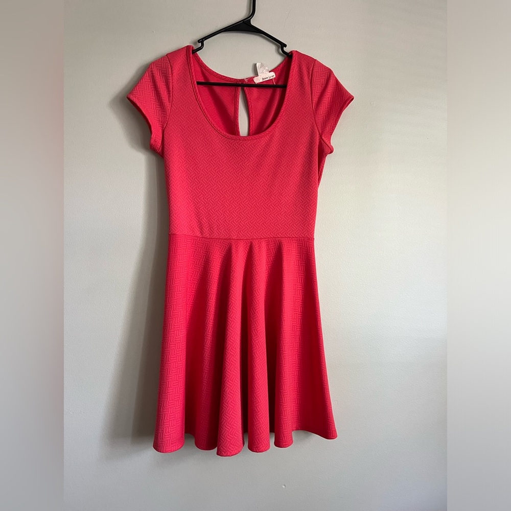 Banana Lemon Fit & Flare Skater Dress